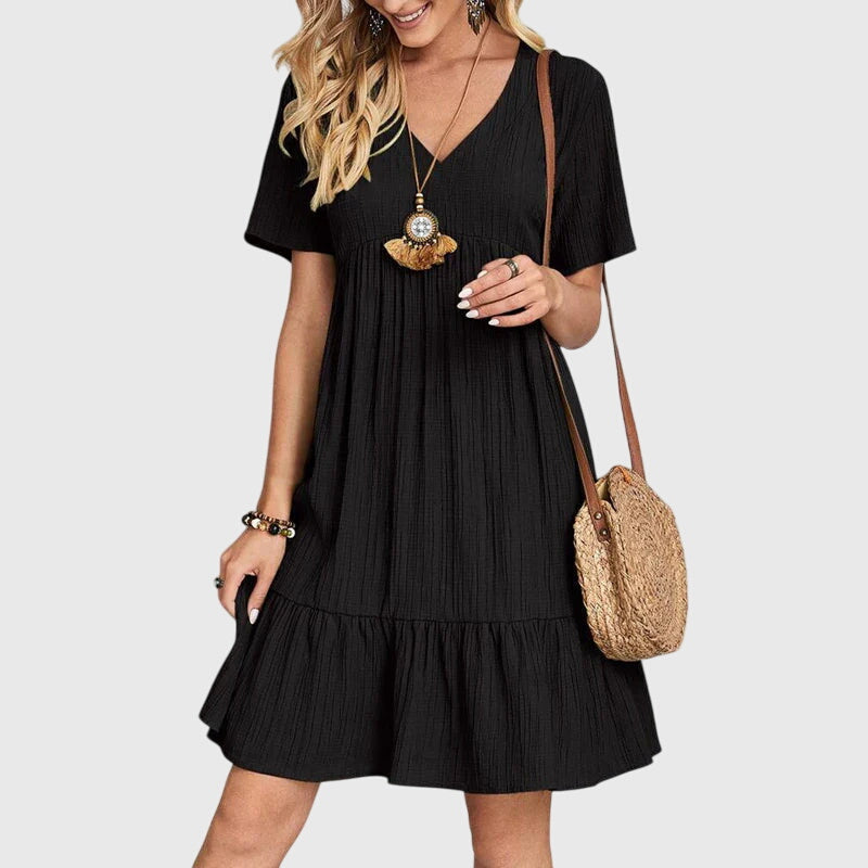 Ruby - Elegantiška Flattering Suknelė