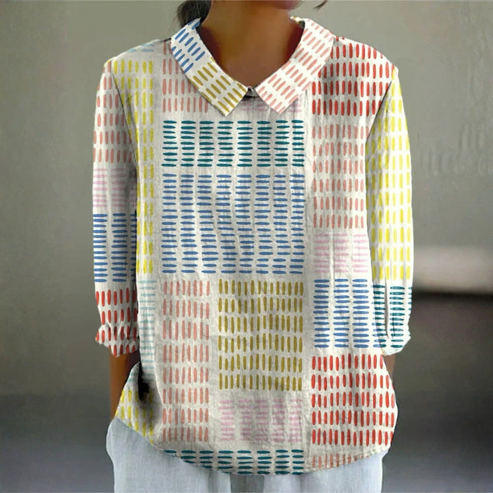 Kelly - Spalvotas Blusas