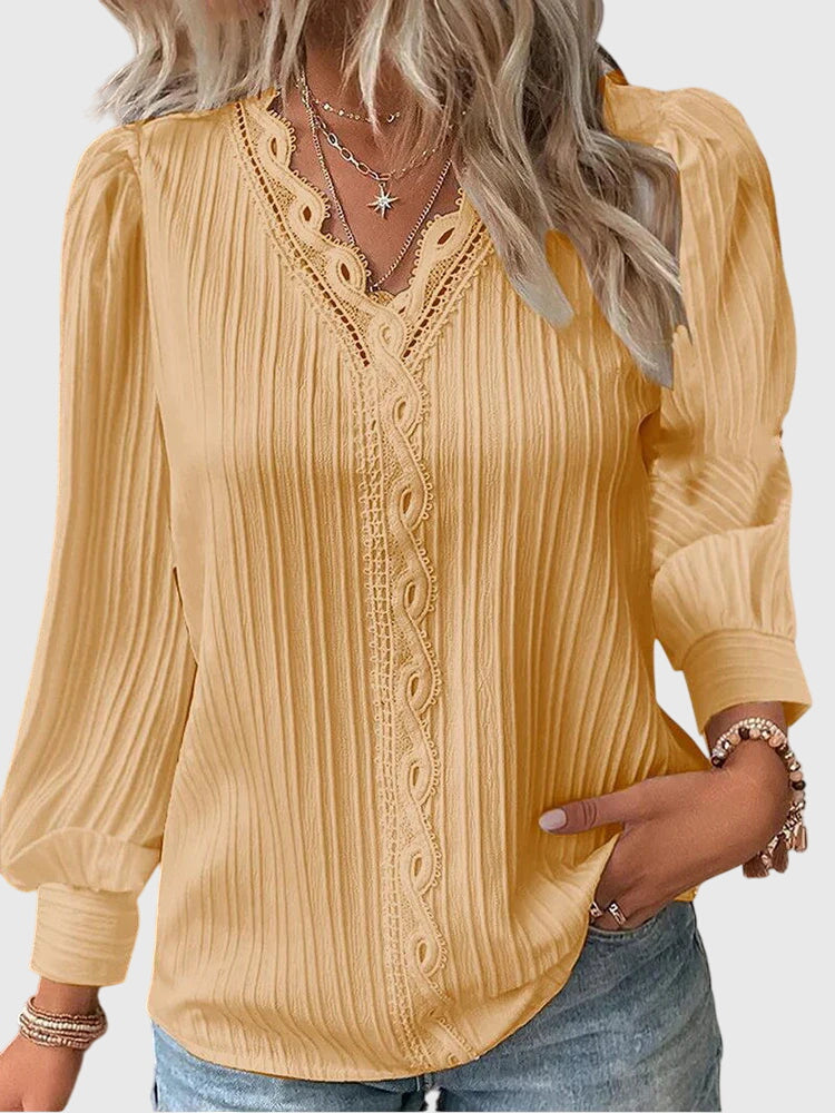 Ruby - Elegantiška Puloverio Bluzė