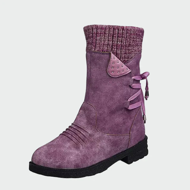 Annemarie | Elegantiški Suede Auliniai Batai