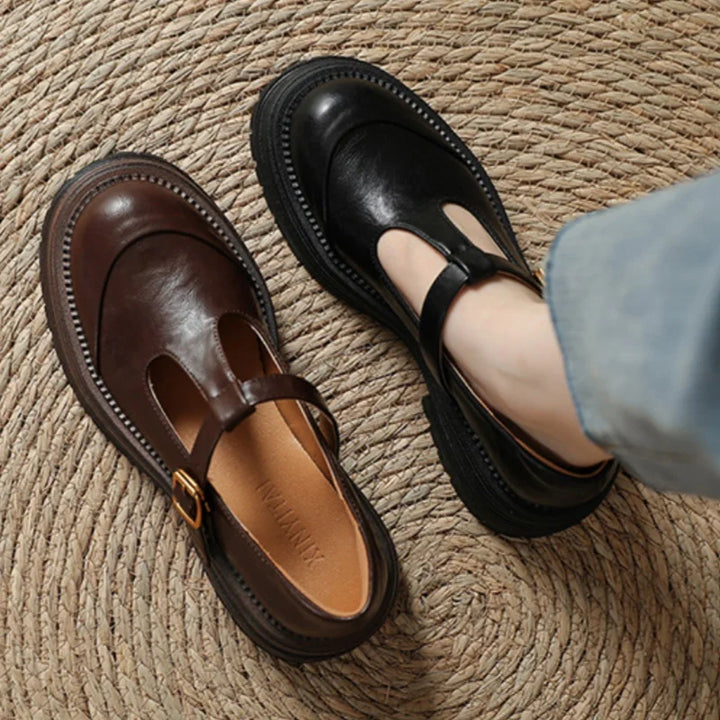 Luisa – Vintažinis T-Strap Batai