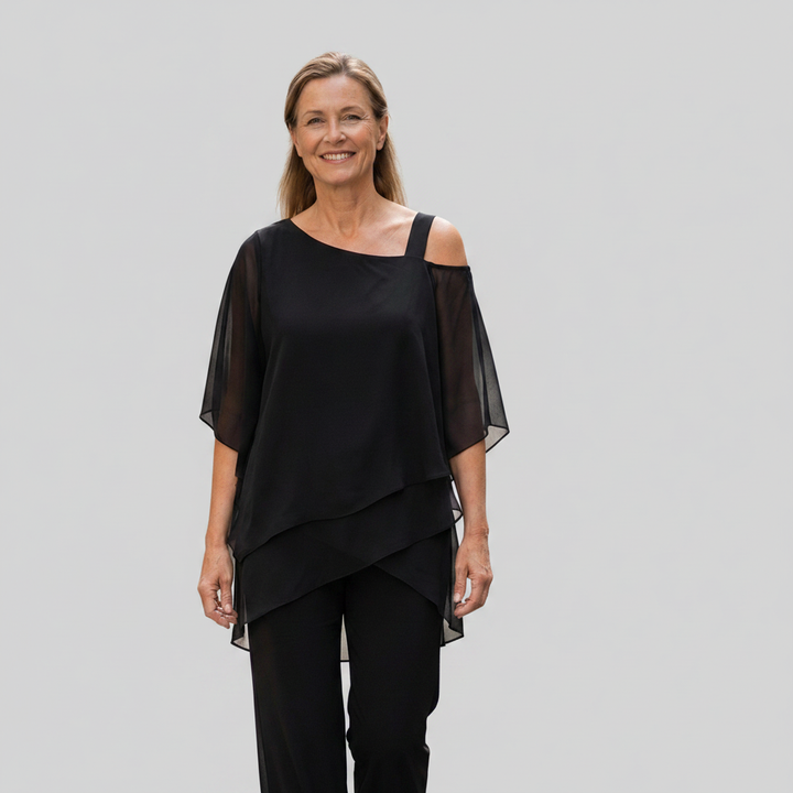 Willa - Minkštas drapiruotas komplektas