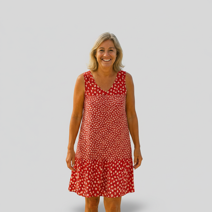 Kate - Lengvai krentanti midi suknelė