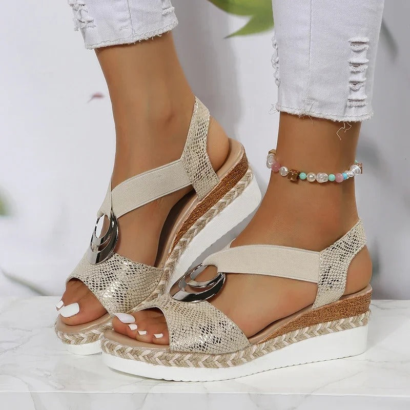 Cecilia - Elegantiški platforminiai sandalai