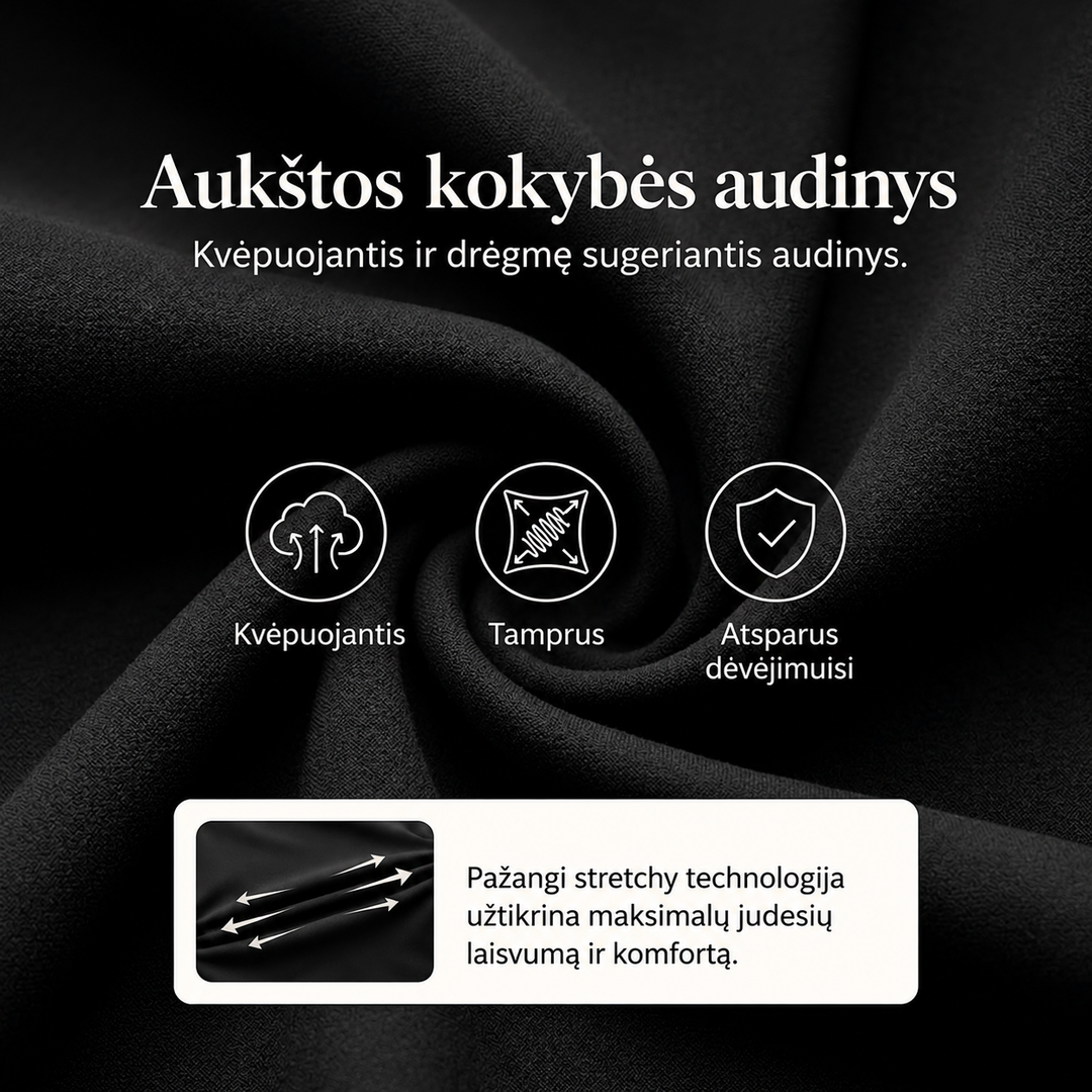 Lituano: Elara | Elegantiškos ir patogios moteriškos kelnės