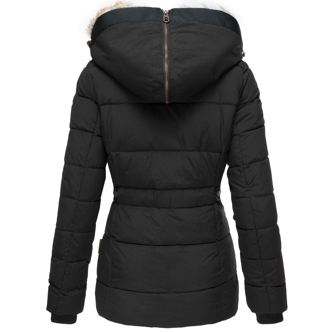 Anna - Slim-Fit pūkinė striukė