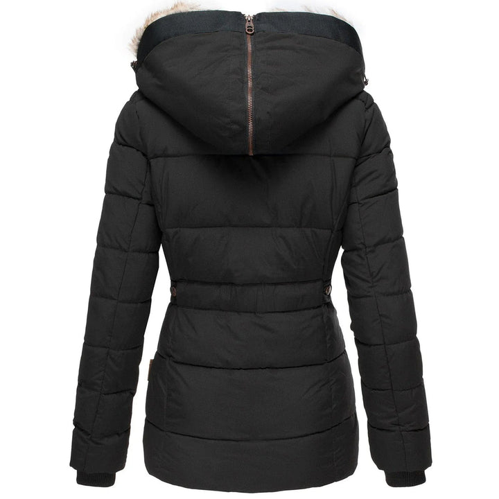 Anna - Slim-Fit Pūkinė Striukė
