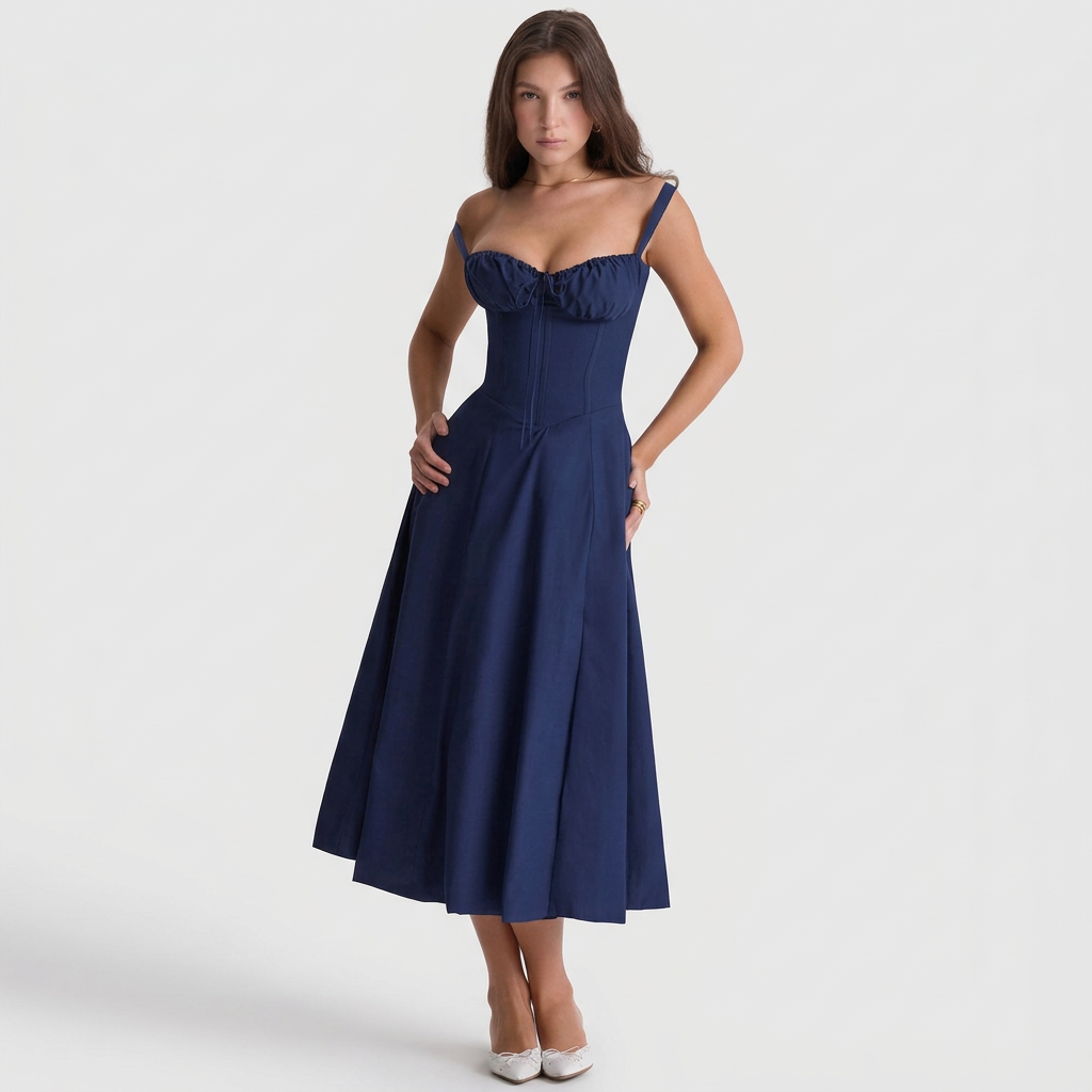 Courtney - Elegantiška Maxi Suknelė