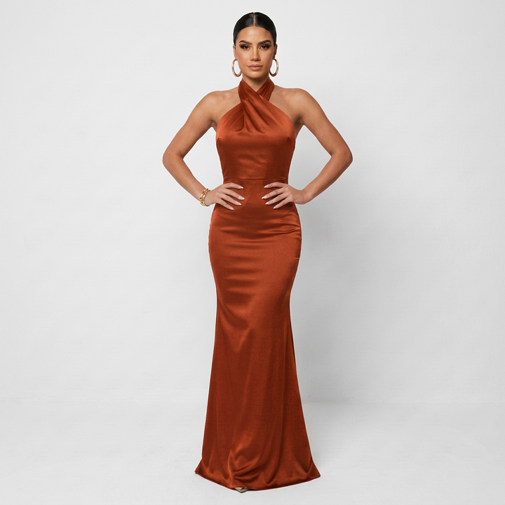 Zoe - Elegantiška Maxi Suknelė