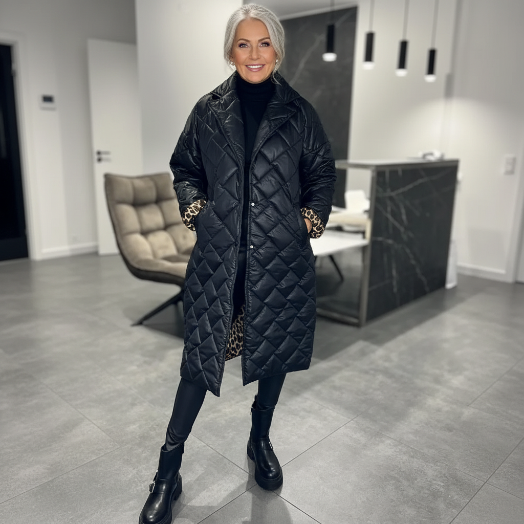 Mila - Laiko Patikrintas Dygsniuotas Paltas