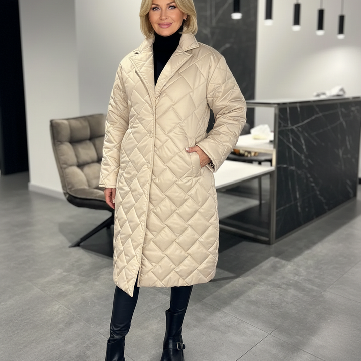 Mila - Laiko Patikrintas Dygsniuotas Paltas