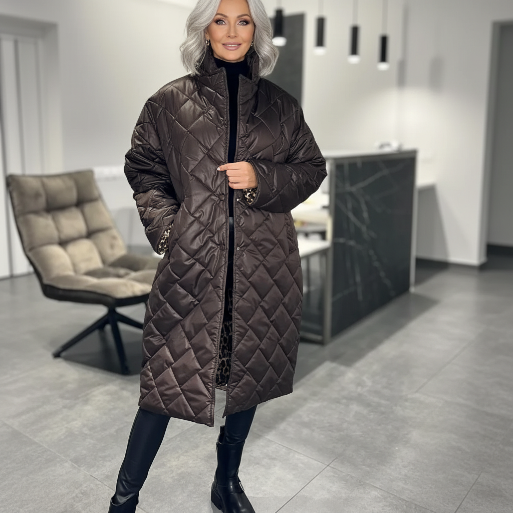 Mila - Laiko Patikrintas Dygsniuotas Paltas