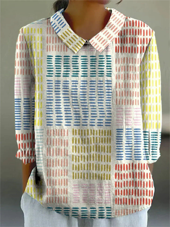 Kelly - Spalvotas Blusas