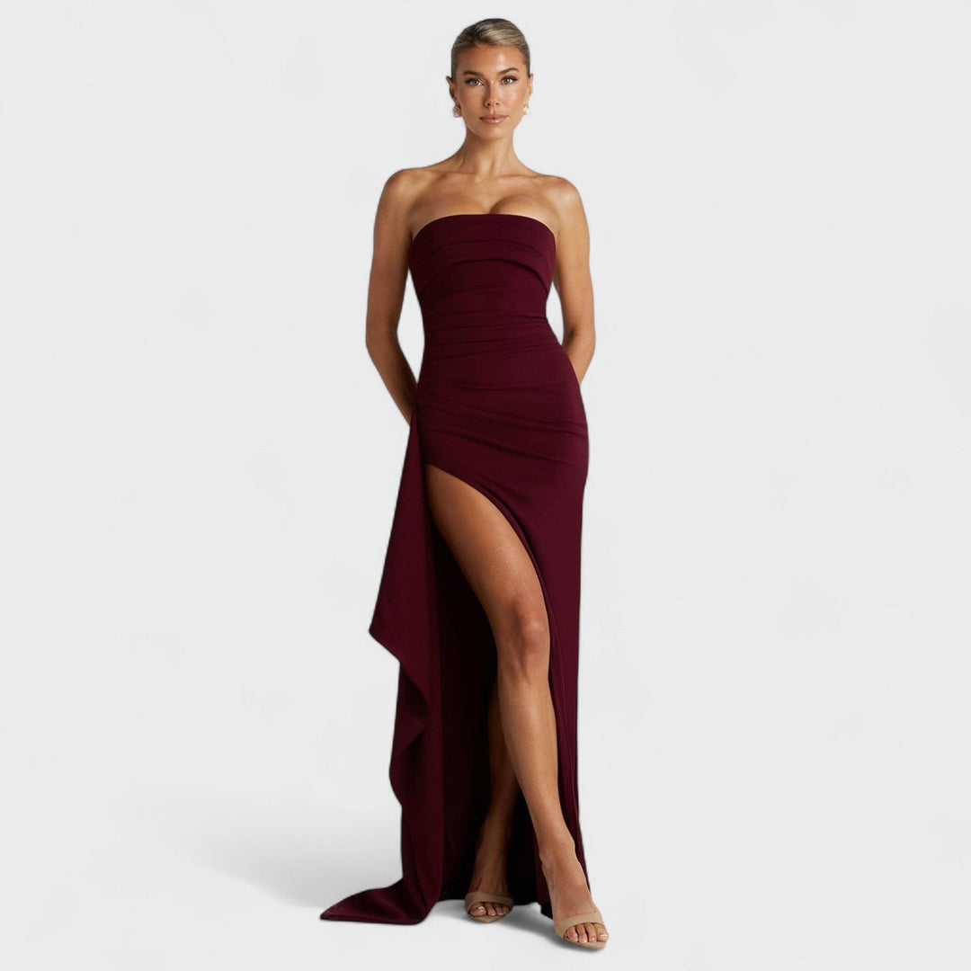 Meredith - Maxi Suknelė Elegancija