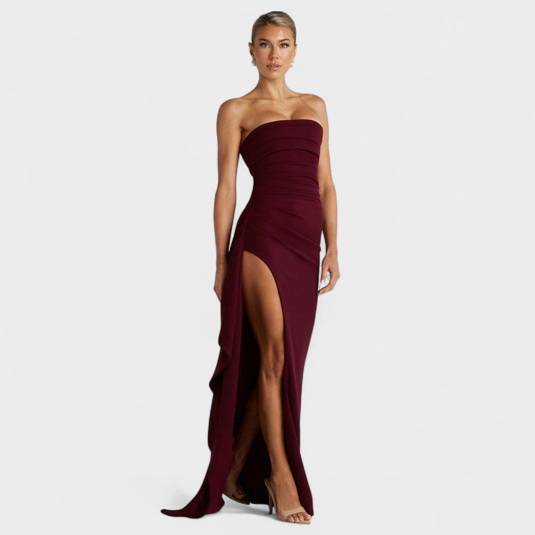 Meredith - Maxi Suknelė Elegancija
