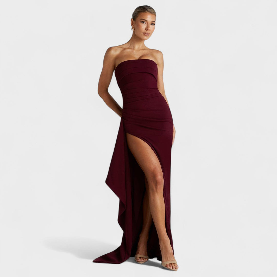 Meredith - Maxi Suknelė Elegancija