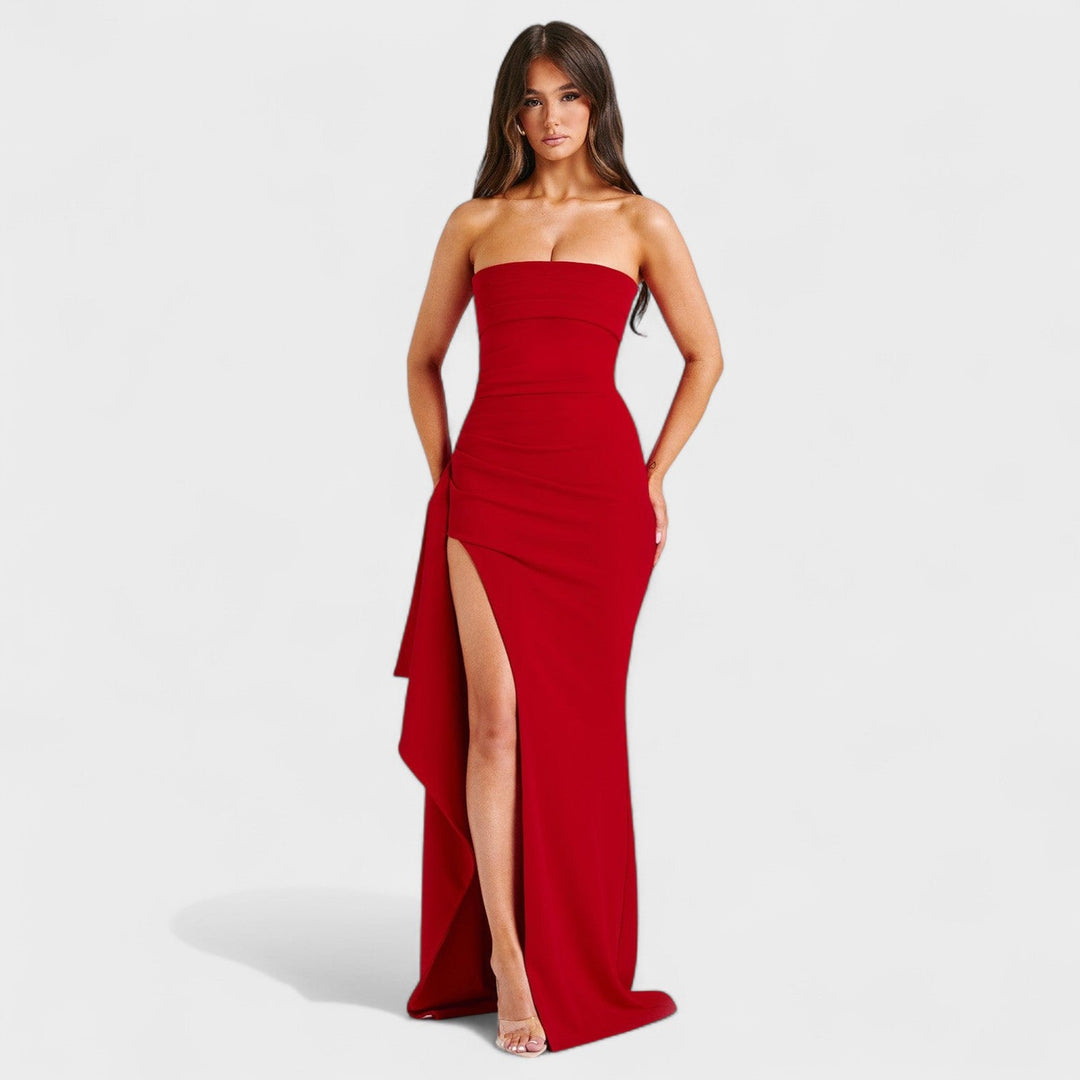 Meredith - Maxi Suknelė Elegancija